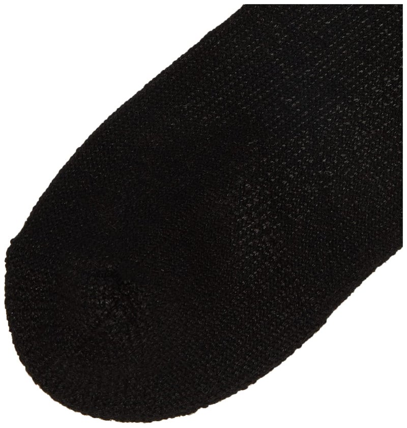 Thorlos Unisex WGX Work Padded Crew Sock, Black, Large - Image 2